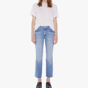 MOTHER THE INSIDER ANKLE FRAY